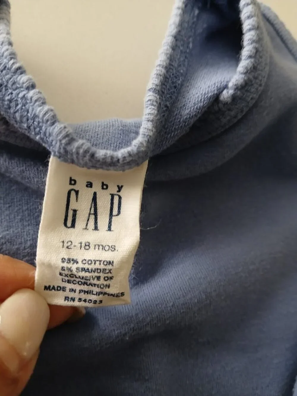 Baby Gap Periwinkle Cotton Dress size 12-18 mo